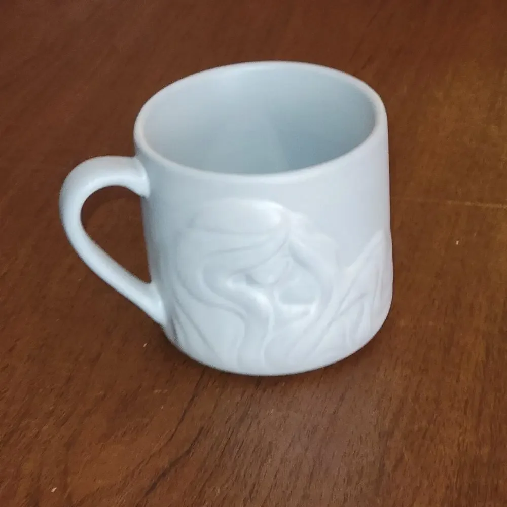 Starbucks Mug 2016 Mermaid Siren Flowing Hair 12 oz Since 71 (embossed)